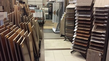 Stacked up Tiles at Flooring Showroom Coquitlam - DMC Surfaces Outlet