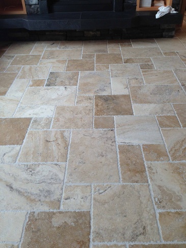 Natural Stone Flooring Installation Surrey BC by DMC Surfaces Outlet