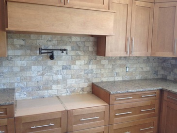 Natural Stone Kitchen Backsplash Tiles Belcarra by DMC Surfaces Outlet