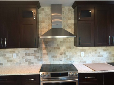 Natural Stone Kitchen Backsplash Tiles Anmore by DMC Surfaces Outlet