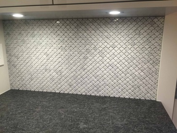 Ceramic Patterned Kitchen Backsplash Tiles at DMC Surfaces Outlet - Flooring Store in Port Coquitlam BC