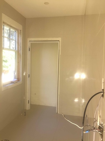 White Ceramic Tile Installation Port Moody by DMC Surfaces Outlet