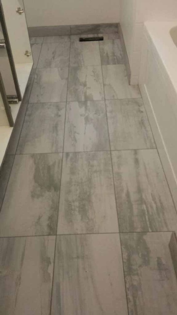 Bathroom Ceramic Flooring Pitt Meadows by DMC Surfaces Outlet